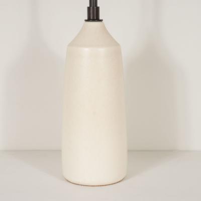 Palshus Small Off White Ceramic Lamp