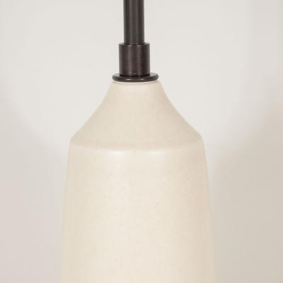 Palshus Small Off White Ceramic Lamp