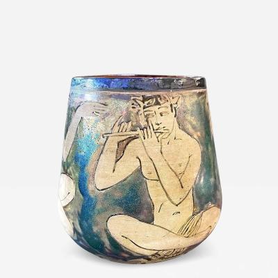 Pan and Nymphs Vase 