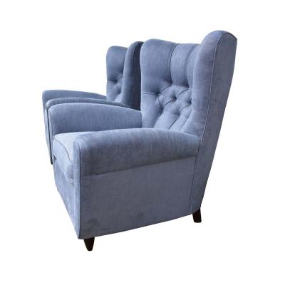 Paolo Buffa 1940S ITALIAN WING ARMCHAIRS BY PAOLO BUFFA