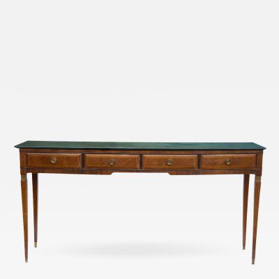 Paolo Buffa 1940S MARBLE TOP CONSOLE TABLE BY PAOLO BUFFA