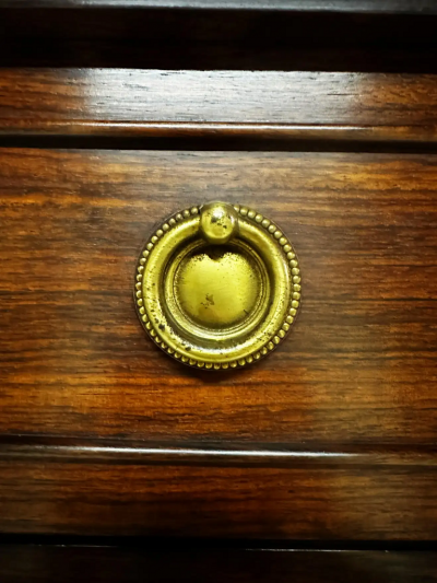 Paolo Buffa 2 Italian Mid Century Modern Neoclassical Walnut Sideboards by Paolo Buffa