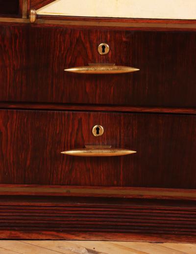 Paolo Buffa An Italian rosewood and parchment cabinet by Paolo Buffa circa 1940