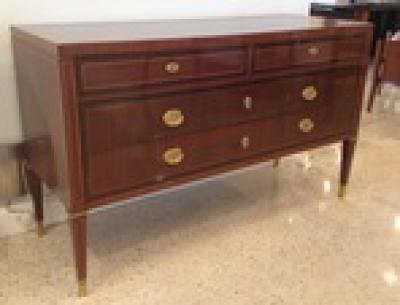 Paolo Buffa Fine and Rare Italian Modern Marquetry Commode by Paolo Buffa