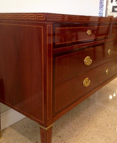 Paolo Buffa Fine and Rare Italian Modern Marquetry Commode by Paolo Buffa