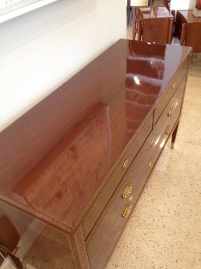 Paolo Buffa Fine and Rare Italian Modern Marquetry Commode by Paolo Buffa