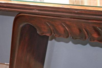 Paolo Buffa Italian 1950s Bar Cabinet Attributed to Paolo Buffa in Mahogany and Birch