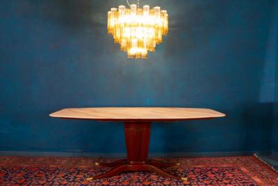 Paolo Buffa Italian Mid Century Dining Table Attr to Paolo Buffa 1950s