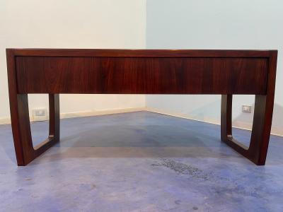 Paolo Buffa Italian Mid Century Executive Desk designed by Paolo Buffa in 1950
