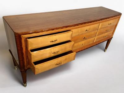 Paolo Buffa Italian Mid Century Modern Chest of Drawers by Paolo Buffa 1950s