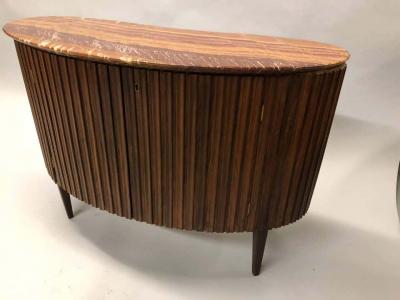 Paolo Buffa Italian Mid Century Modern Credenza Console Sideboard Bar by Paolo Buffa