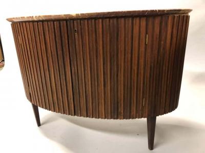 Paolo Buffa Italian Mid Century Modern Credenza Console Sideboard Bar by Paolo Buffa