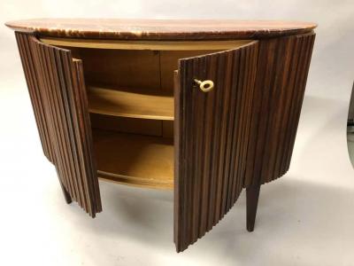 Paolo Buffa Italian Mid Century Modern Credenza Console Sideboard Bar by Paolo Buffa