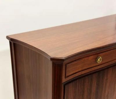 Paolo Buffa Italian Mid Century Modern Neoclassical Walnut Sideboards by Paolo Buffa