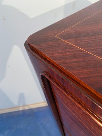 Paolo Buffa Italian Mid Century Modern Tall Sideboard Cabinet Designed by Paolo Buffa 1950