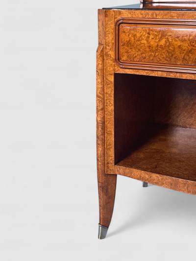 Paolo Buffa Italian Mid Century Night Stands set of 2 attributed to Paolo Buffa 1950s