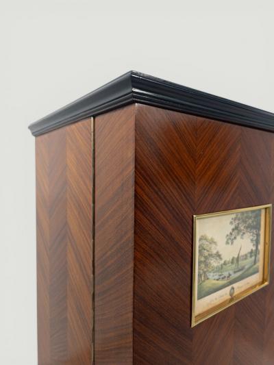 Paolo Buffa Italian Midcentury Sideboard or Cabinet Bar designed By Paolo Buffa in 1950s