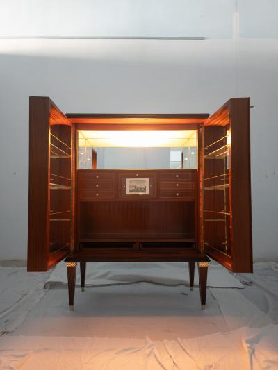 Paolo Buffa Italian Midcentury Sideboard or Cabinet Bar designed By Paolo Buffa in 1950s
