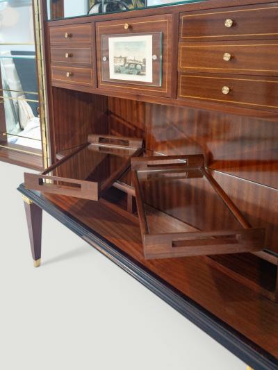 Paolo Buffa Italian Midcentury Sideboard or Cabinet Bar designed By Paolo Buffa in 1950s