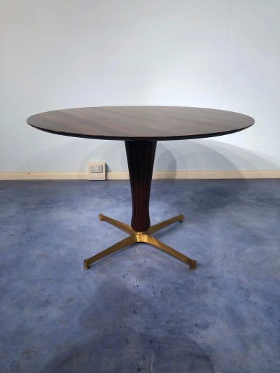 Paolo Buffa Italian Midcentury Teak Table Attributed to Paolo Buffa 1950s
