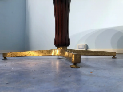 Paolo Buffa Italian Midcentury Teak Table Attributed to Paolo Buffa 1950s