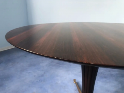 Paolo Buffa Italian Midcentury Teak Table Attributed to Paolo Buffa 1950s