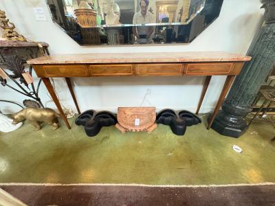 Paolo Buffa Italian Modern Console Table By Paolo Buffa
