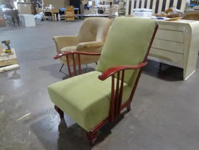 Paolo Buffa Italian Modern Lounge Chair Attributed To Paolo Buffa