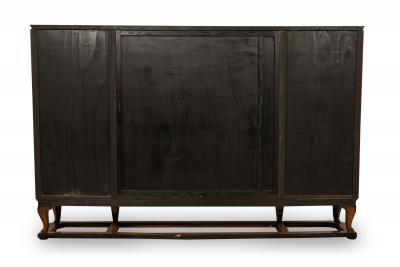 Paolo Buffa Italian Modern Palisander Marble Bookcase Attributed to Paolo Buffa