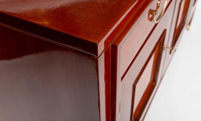 Paolo Buffa Italian Neoclassic Paolo Buffa Fruitwood Sideboard For Arrighi Serafino 1950ca