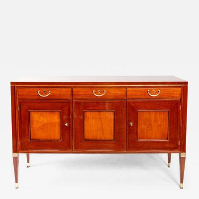 Paolo Buffa Italian Neoclassic Paolo Buffa Fruitwood Sideboard For Arrighi Serafino 1950ca