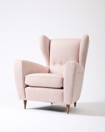 Paolo Buffa Mid Century Armchair by Paolo Buffa Italy c 1950