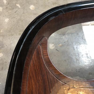 Paolo Buffa Mid Century Dining Table in Cherrywood by Paolo Buffa for Arrighi Italy 1940s