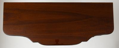 Paolo Buffa Mid Century Italian Serpentine Console Table Attributed to Paola Buffa