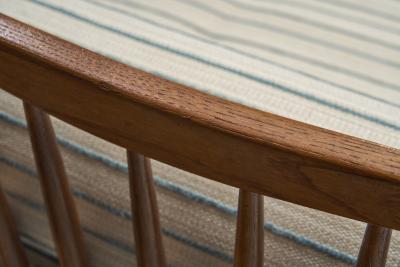 Paolo Buffa Mid Century Walnut Daybed in the Manner of Paolo Buffa Italy 1960s