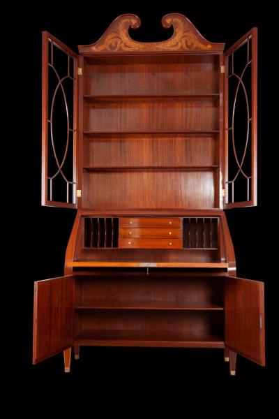Paolo Buffa Midcentury Trumeau Bookcases or Cabinets by Paolo Buffa 1940