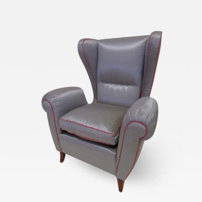 Paolo Buffa Pair of 1960s Italian Wing Chair Paolo Buffa Style Mid Century Modern