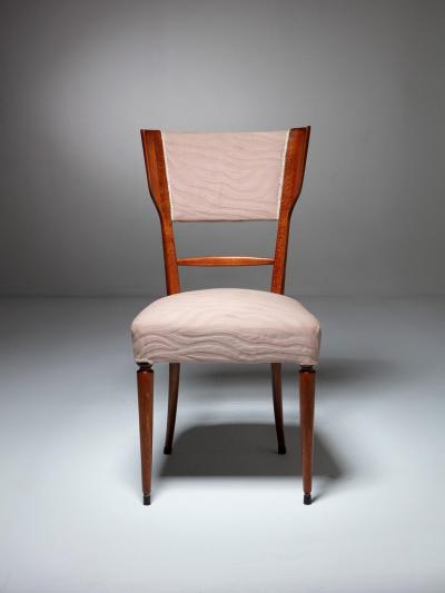 Paolo Buffa Pair of Italian 50s Dining Chairs Attributed to Paolo Buffa