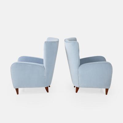 Paolo Buffa Pair of Lounge Chairs by Paolo Buffa