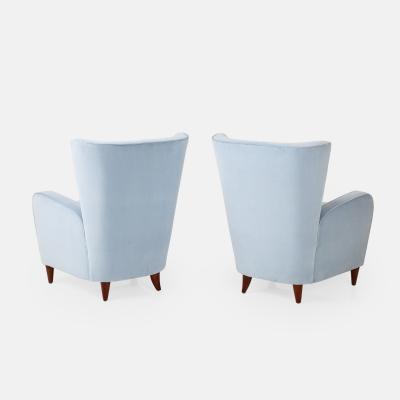 Paolo Buffa Pair of Lounge Chairs by Paolo Buffa