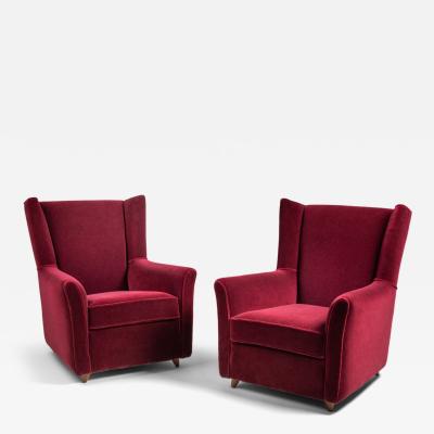Paolo Buffa Pair of armchairs
