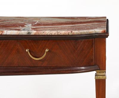 Paolo Buffa Paolo Buffa Att Console Table with Marble Top Italy circa 1950