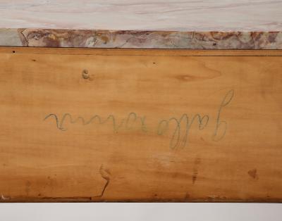 Paolo Buffa Paolo Buffa Att Console Table with Marble Top Italy circa 1950