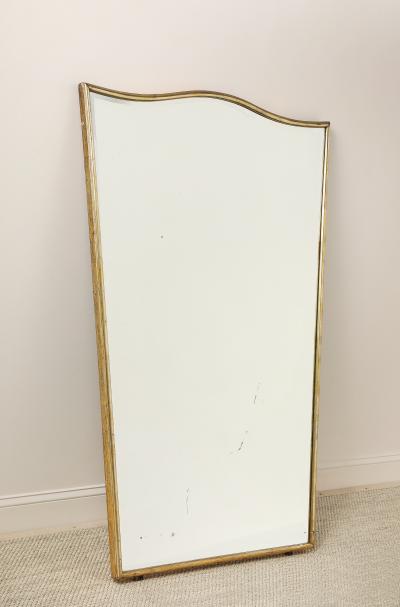 Paolo Buffa Paolo Buffa Att Italian Gilt Wood Large Mirror circa 1950