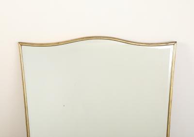 Paolo Buffa Paolo Buffa Att Italian Gilt Wood Large Mirror circa 1950