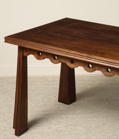 Paolo Buffa Paolo Buffa Carved Oak Dining Table circa 1940
