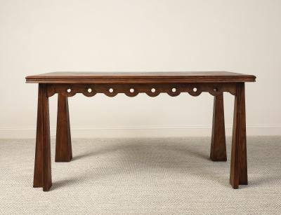 Paolo Buffa Paolo Buffa Carved Oak Dining Table circa 1940
