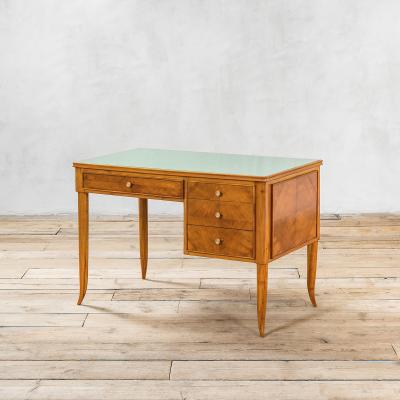 Paolo Buffa Paolo Buffa Desk and Chair in Wood for Lietti 50s
