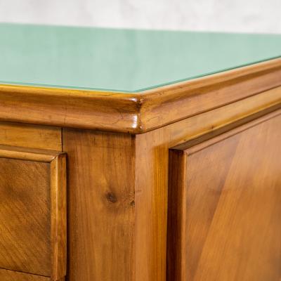 Paolo Buffa Paolo Buffa Desk and Chair in Wood for Lietti 50s