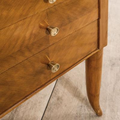 Paolo Buffa Paolo Buffa Desk and Chair in Wood for Lietti 50s